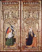 BURGOS, Juan de Annunciation   inkt oil painting
